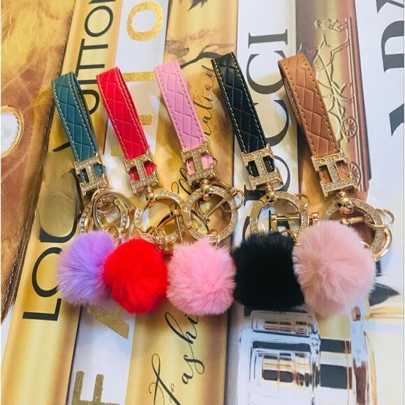 Keychain Luxury Modern Design -BEIGE - Picture 5 of 10